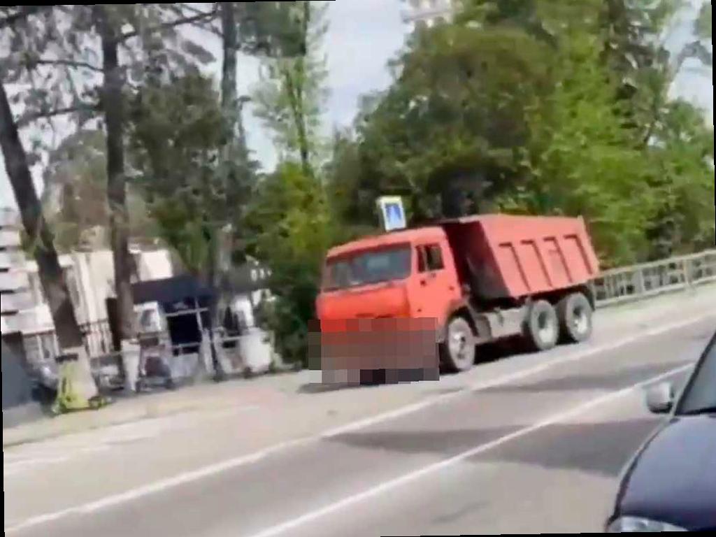 Водитель КАМАЗа задержан в Адлере из-за опьянения