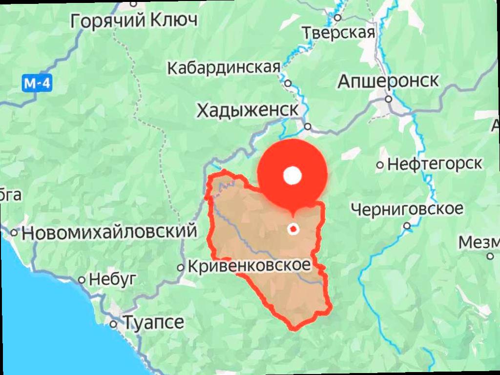 Землетрясение магнитудой 4,6 на Кубани