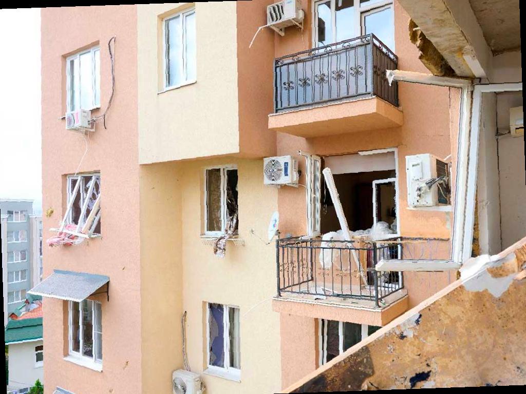 В Сочи началась расчистка после взрыва газа в доме на улице Тимирязева