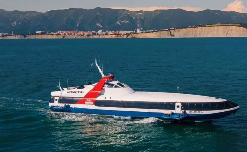 Скоростная «Комета 120М» начала регулярные рейсы между Сириусом и Сочи