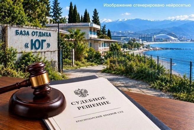 Базу отдыха «Юг» в Сириусе обязали снести из-за нецелевого использования земли