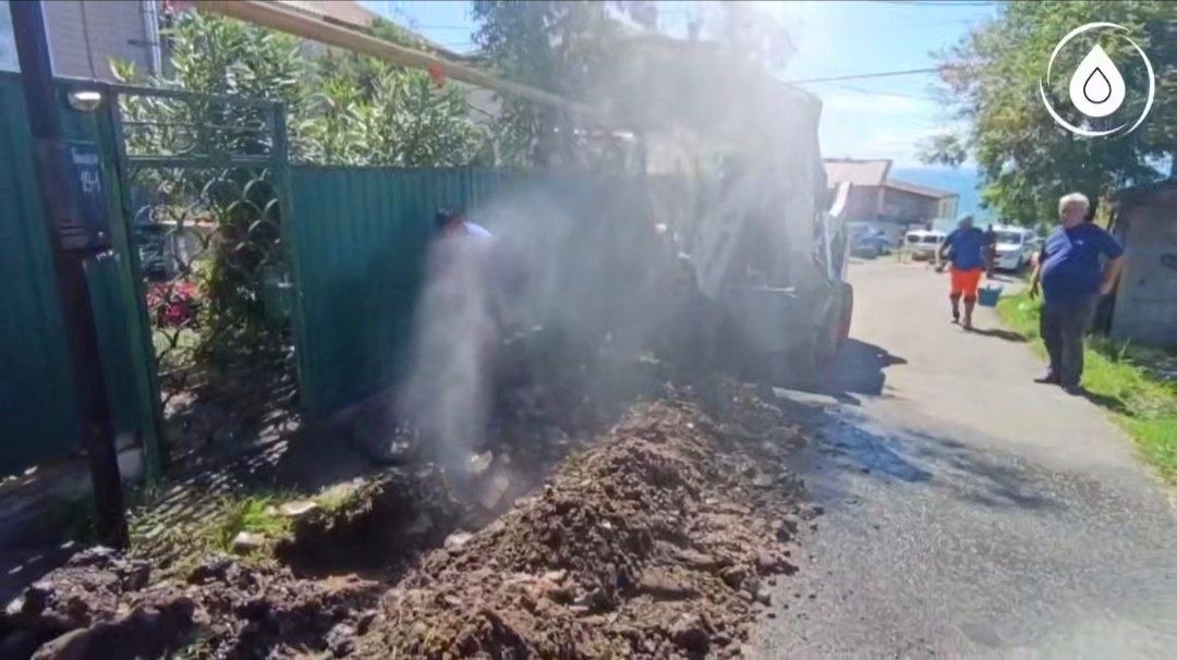 Замена 45 метров водовода началась на улице Звёздной в Сочи